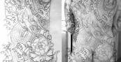 Dragon Tattoo back piece