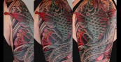 San Diego Tattoo artist Terry Ribera at the best Remington Tattoo.