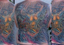 San Diego Tattoo Arist - Terry Ribera - Back Tattoo