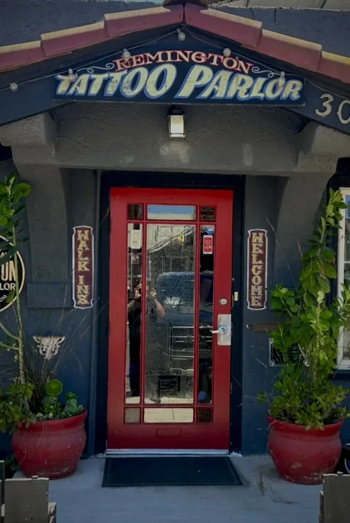 Remington Tattoo Parlor exterior, North Park San Diego
